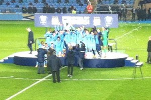 Manchester City EDS, Winners of the 2015 Premier League International Cup