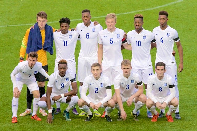 England Under 19 team photo