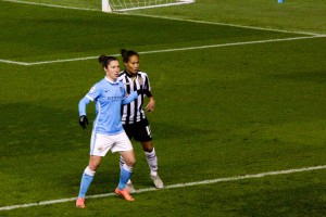 Jane Ross and Rachel Yankey