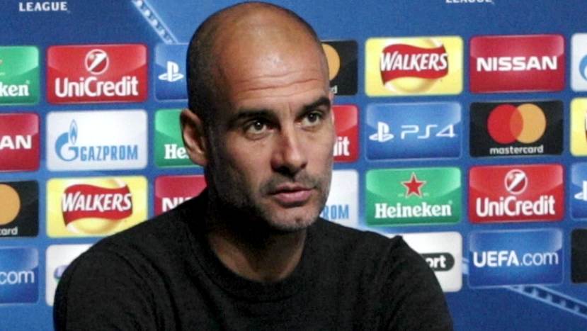 Pep Guardiola in Champions League press conference 