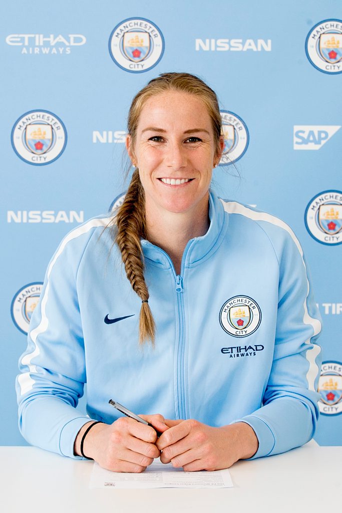 Manchester City player Karen Bardsley's Contract Extension