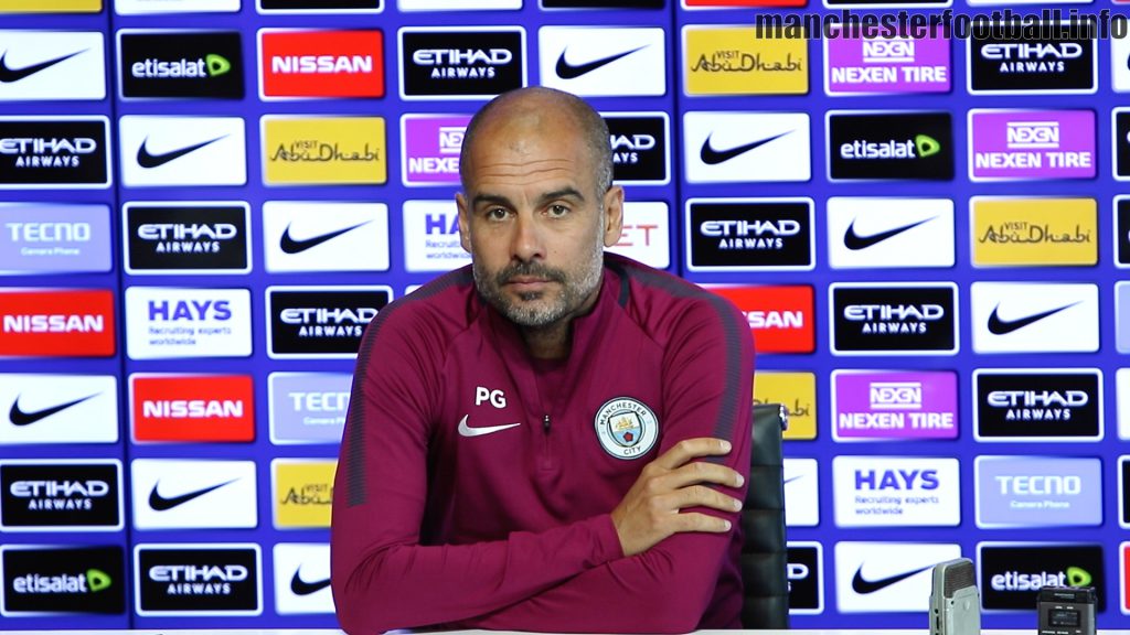 Pep Guardiola Man City v Liverpool September 8, 2017 Press Conference