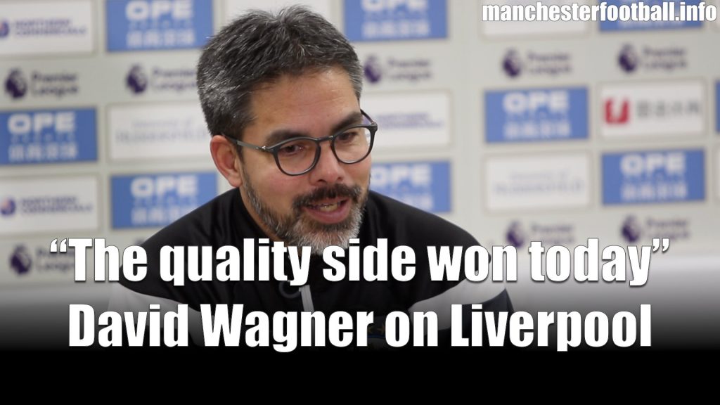 David Wagner Huddersfield Town vs Liverpool 2018