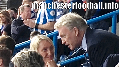David Moyes at Huddersfield Town vs Cardiff City on August 25, 2018