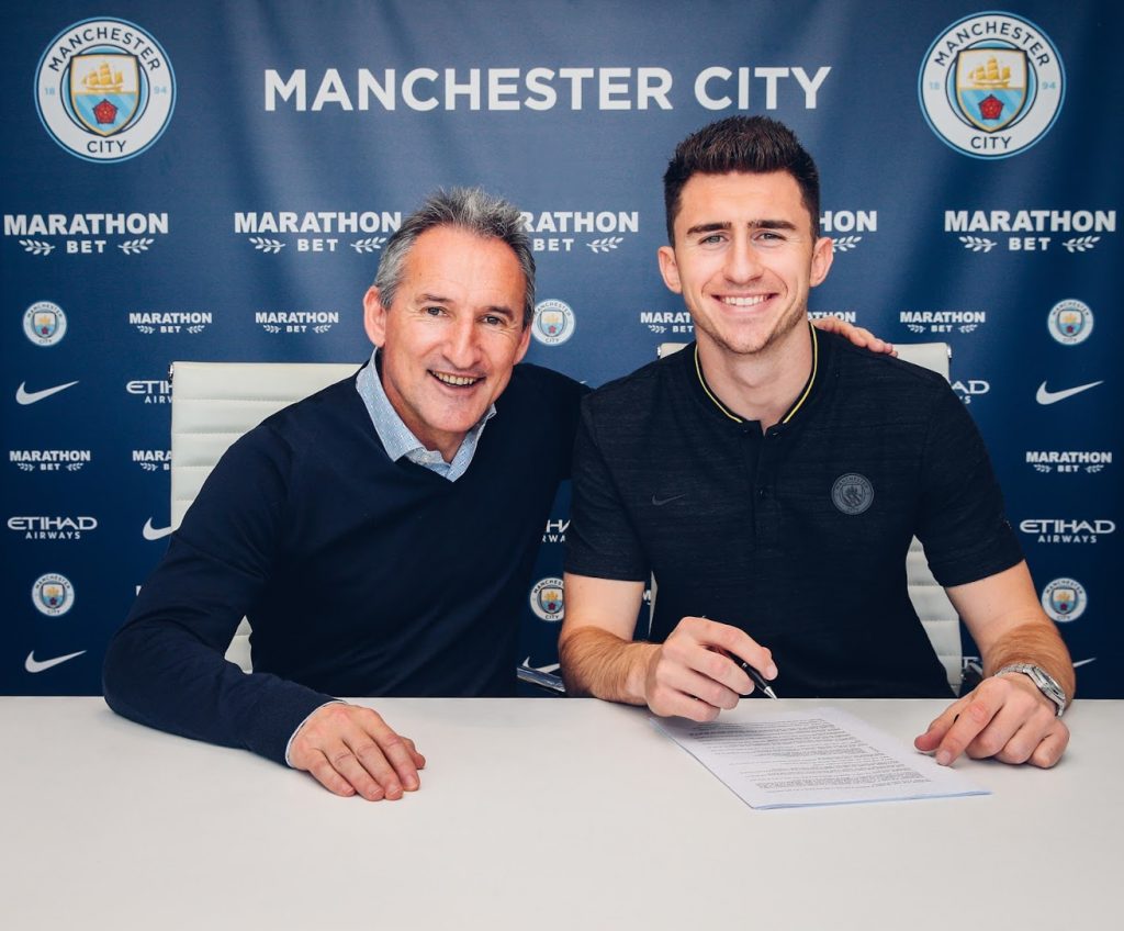 Aymeric Laporte signs contract extension to stay at Manchester City
