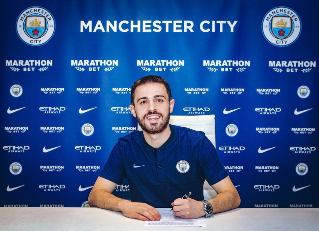 Bernardo Silva signs three year contract extension with Manchester City