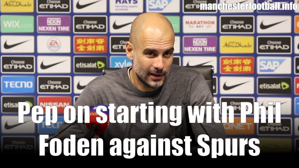 Post Match Pep Guardiola Man City vs Tottenham April 20 2019