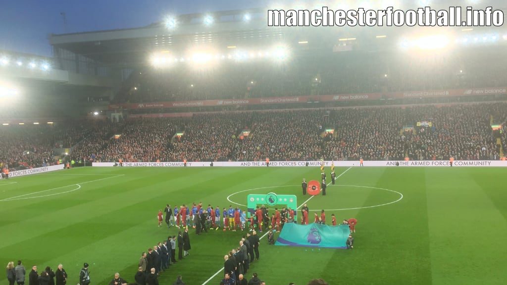 Liverpool vs Manchester City at Anfield on Sunday November 10 2019