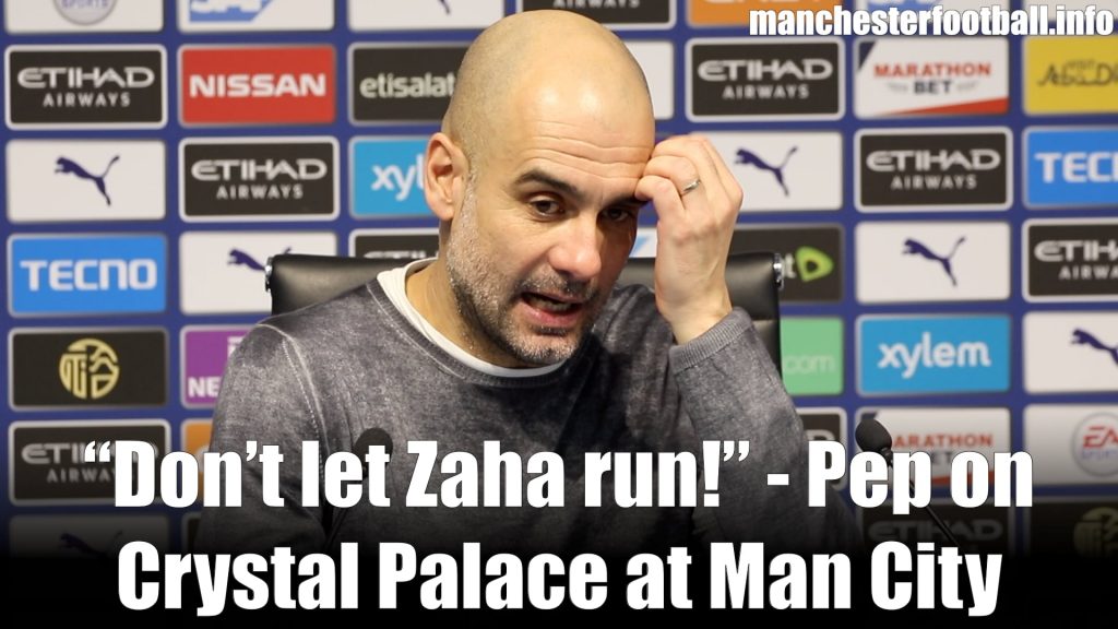 Pep Guardiola - Man City 2, Crystal Palace 2 - Saturday January 18 2020