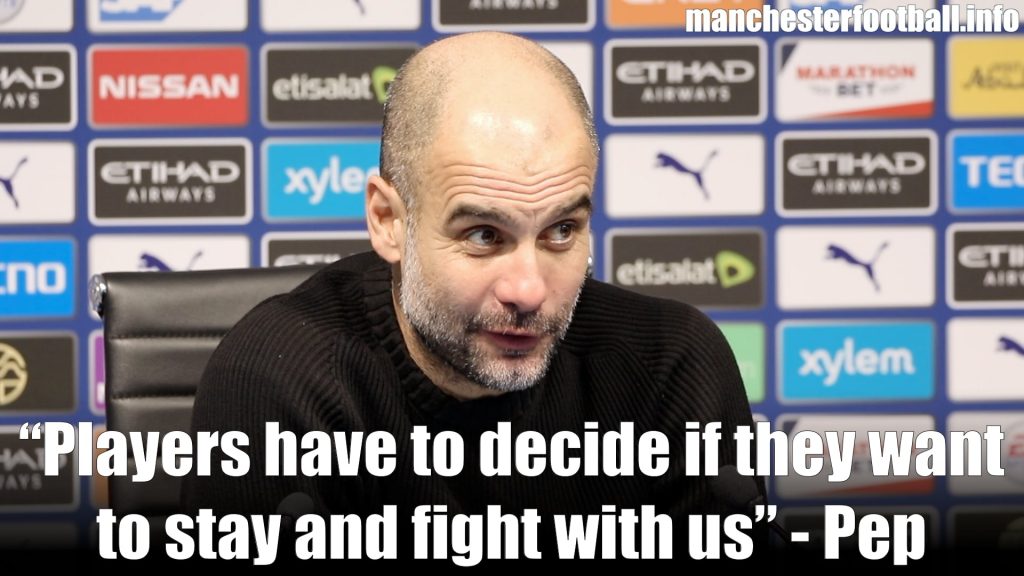 Pep Guardiola Man City 2, Everton 1 - Wednesday January 1 2020