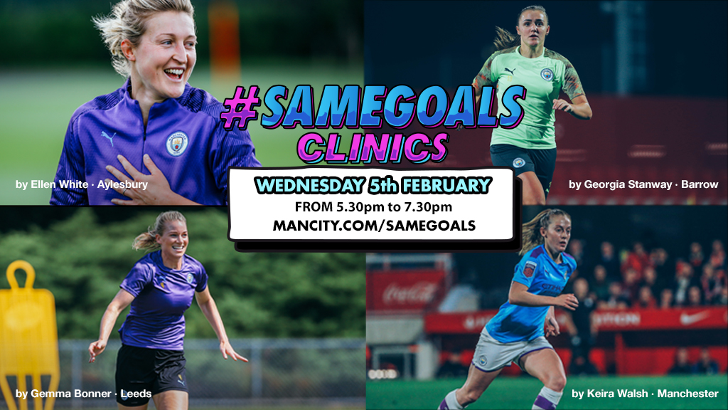 #SameGoals - Player Clinics 2020