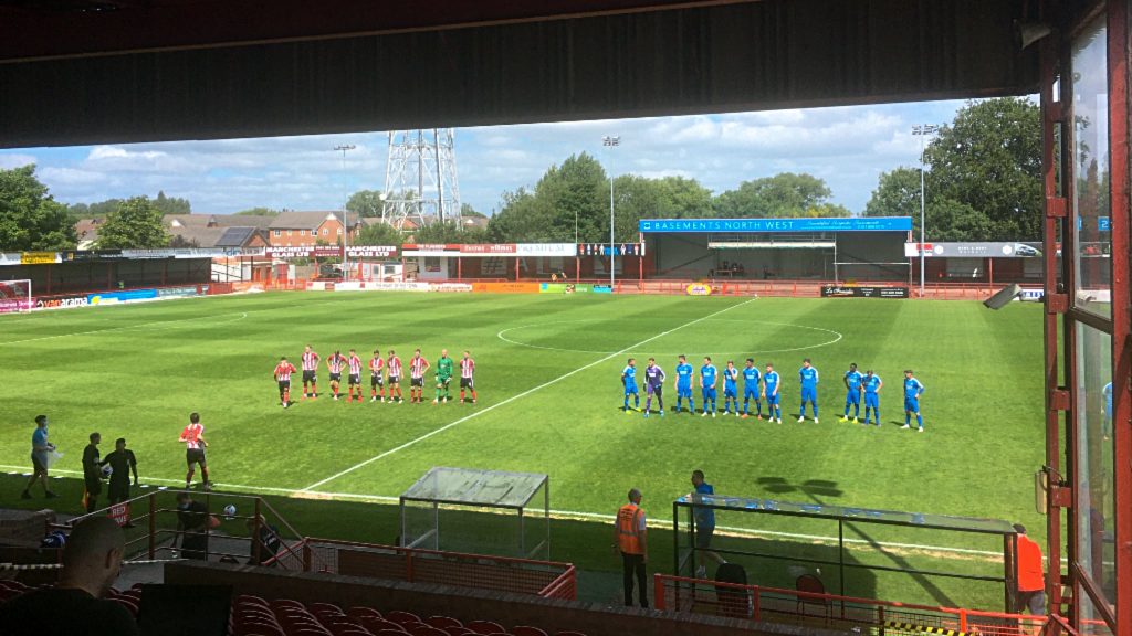 Altrincham 3, Chester FC 2 Sunday July 19 2020