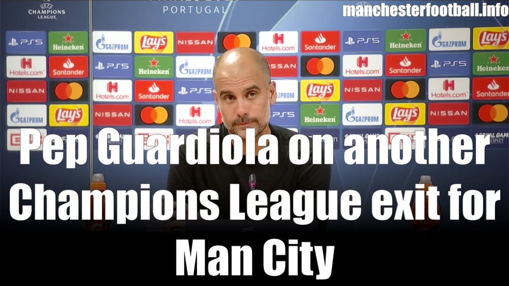 Pep Guardiola Man City 1, Lyon 3 - Saturday August 15, 2020