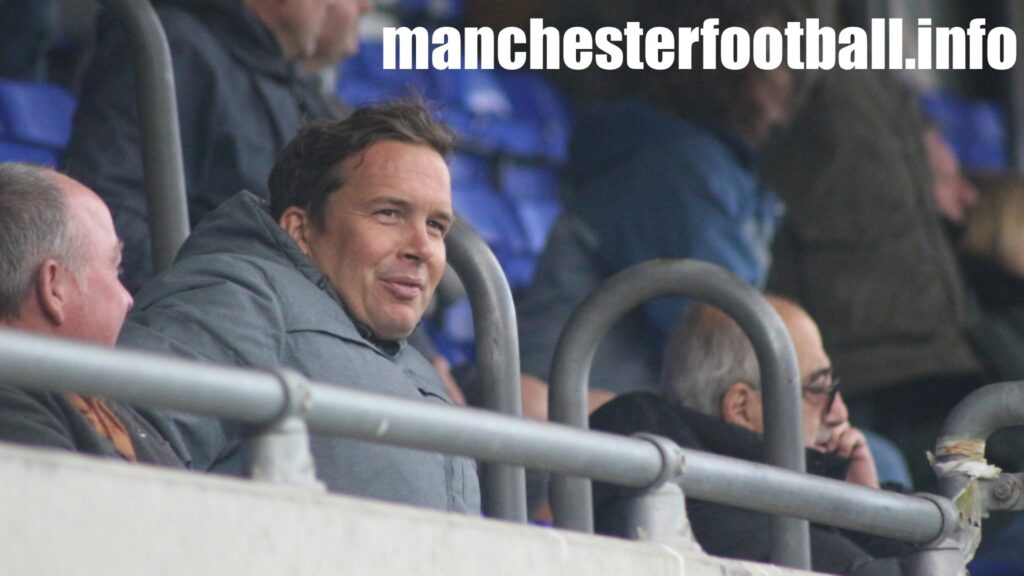 Kevin Davies - watching a match at Stalybridge Celtic Bower Fold