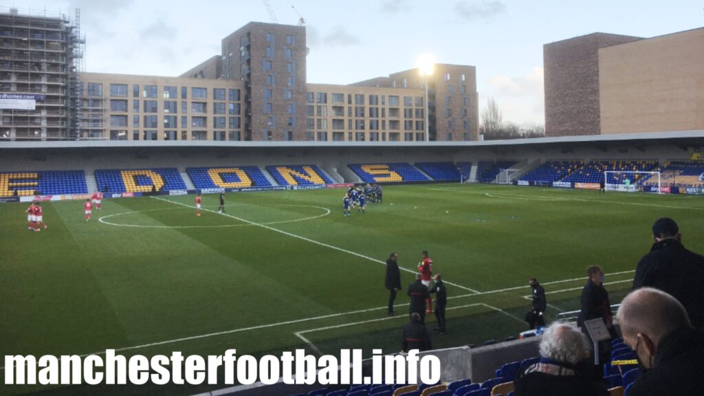 AFC Wimbledon 1, Crewe Alexandra 2 - Saturday December 19 2020