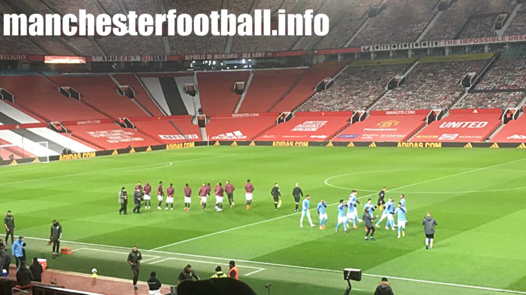 Manchester United 0, Manchester City 2 - Carabao Cup Semi Final - Wednesday January 6 2021