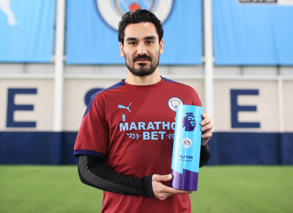 Ilkay Gundogan Player of the Month February 2021