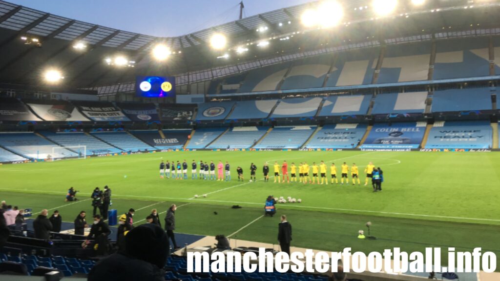 Man City 2, Borussia Dortmund 1 - Tuesday April 6 2021