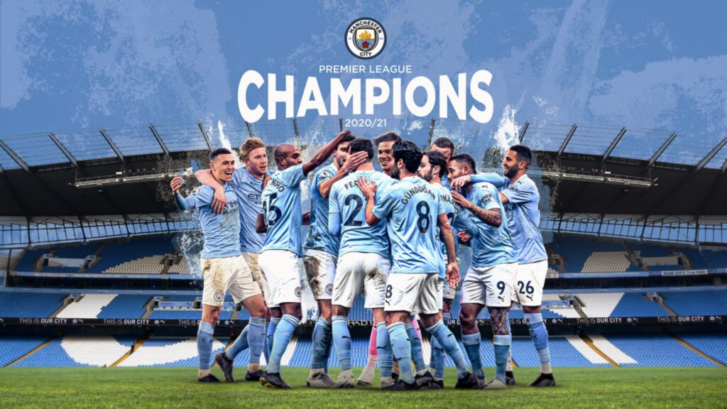 Man City Champions title 2020-2021