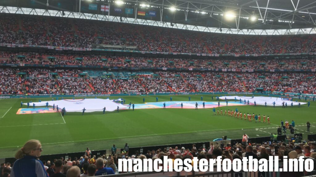 Wembley before England v Germany Euro 2020 Tuesday June 29 2021