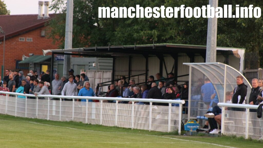 Irlam Town's main stand