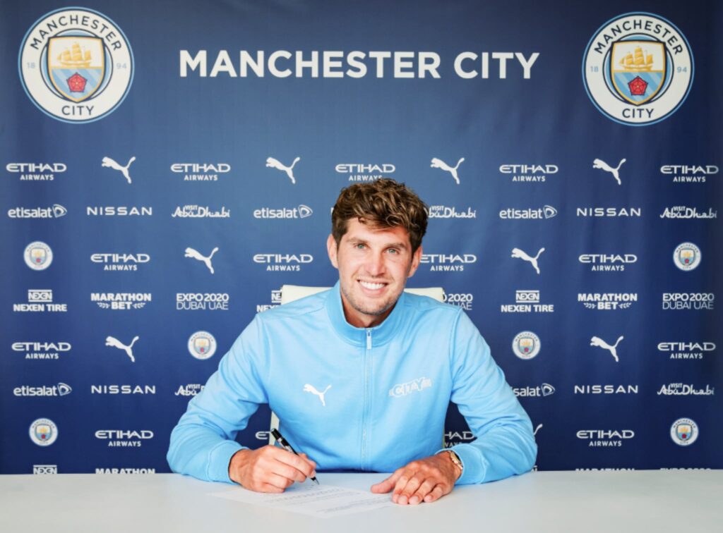 John Stones signs new contract with Manchester City