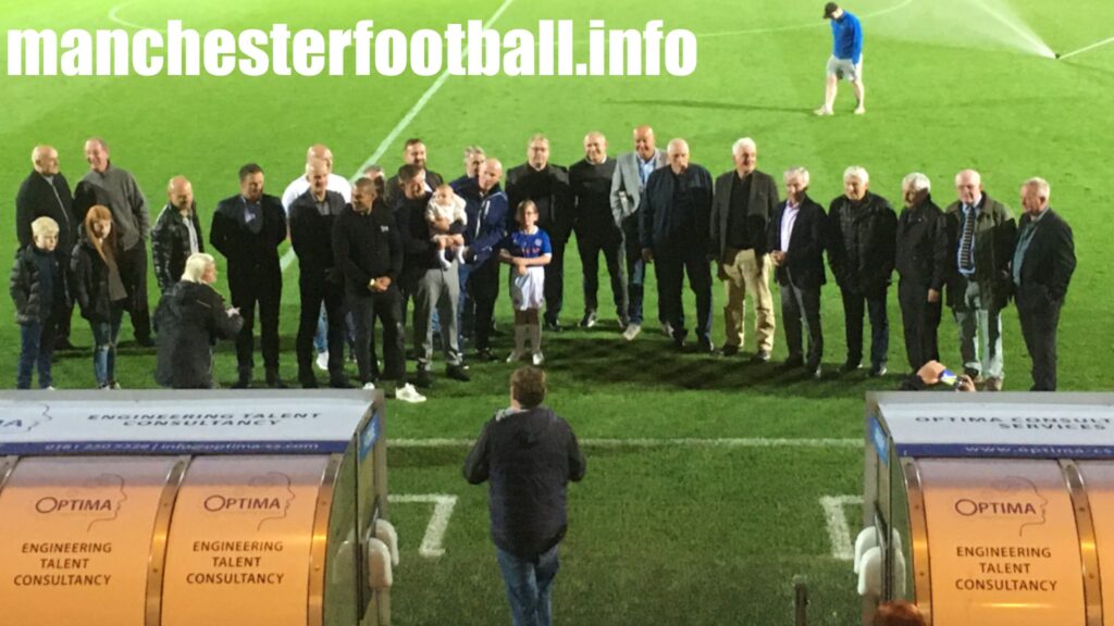 Rochdale legends at the 100 year anniversary game against Colchester United Friday August 27 2021