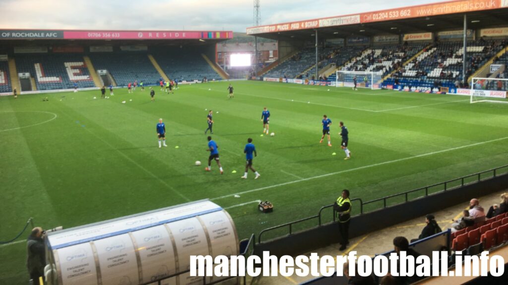 Rochdale vs Colchester United Friday August 27 2021