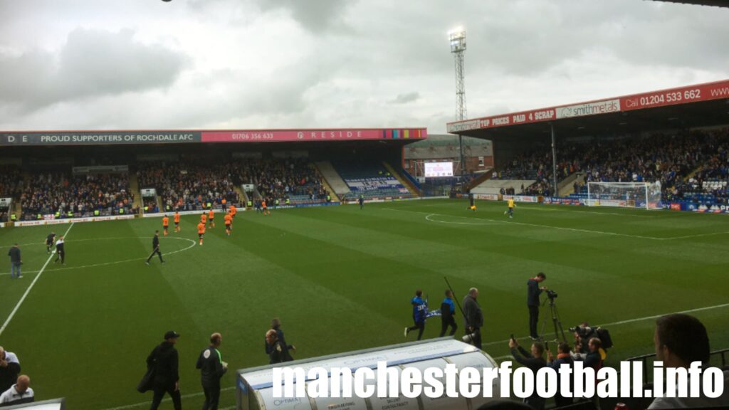 Rochdale vs Oldham Athletic Saturday September 25 2021