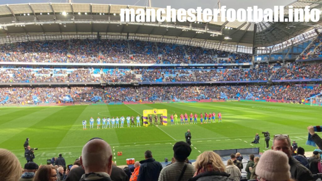 Manchester City vs Crystal Palace - lineups