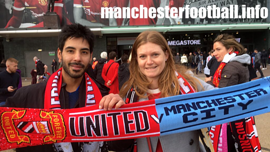 Man Utd vs Man City - Half and Half scarf