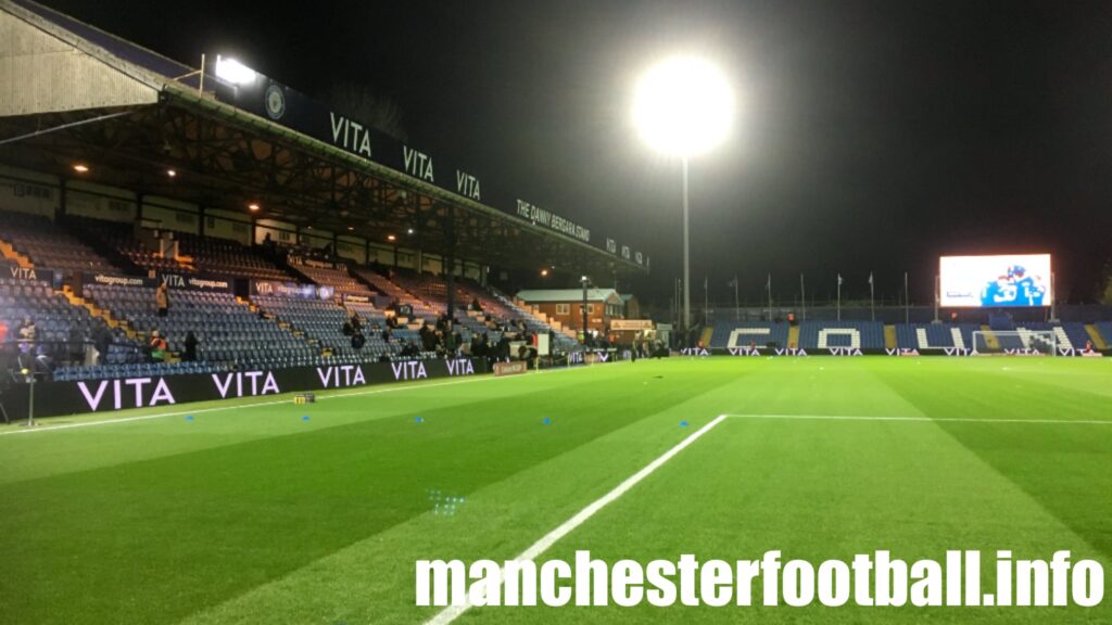 Stockport County - Edgeley Park at night