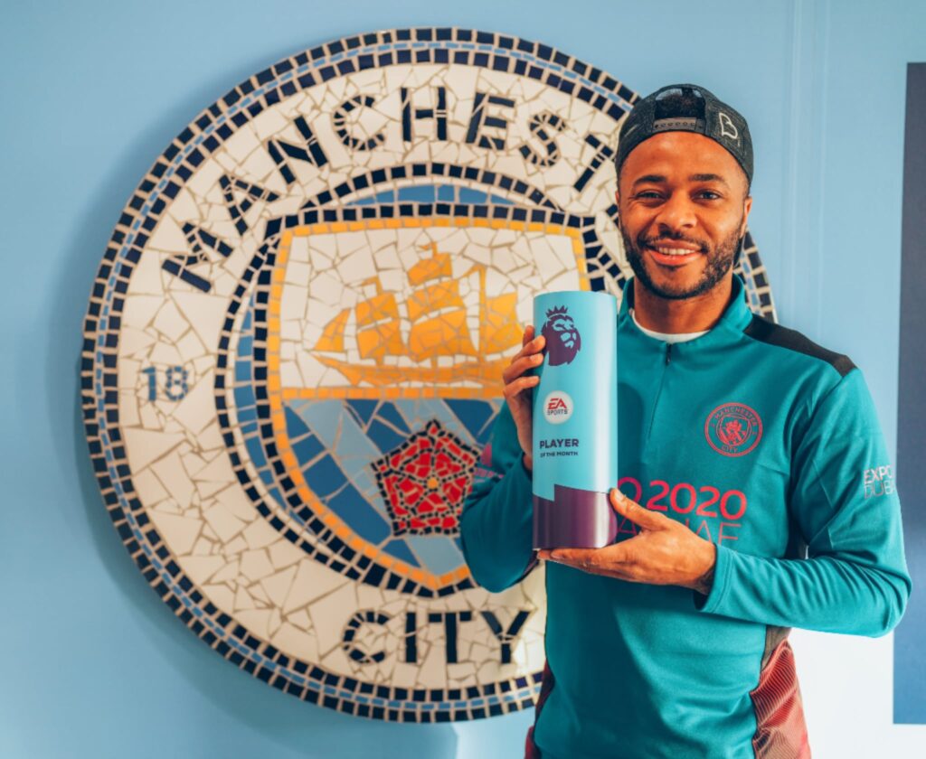Raheem Sterling - Premier League Player of the Month December 2021