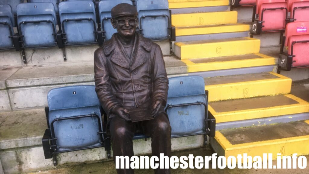 David Clough Statue at Rochdale