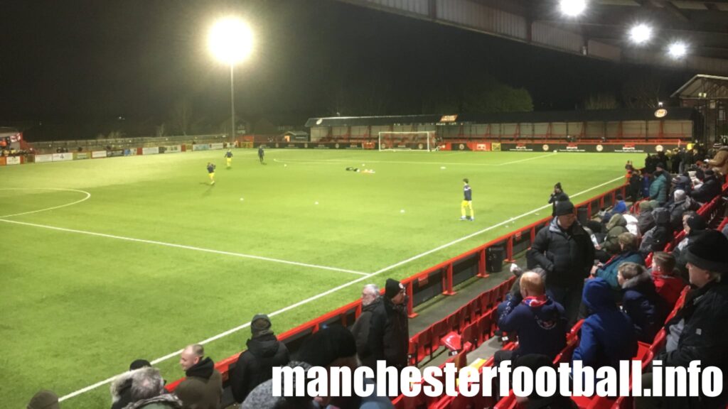 Hyde United vs Trafford FC - Manchester Senior Cup Semi Final - Tuesday February 22 2022