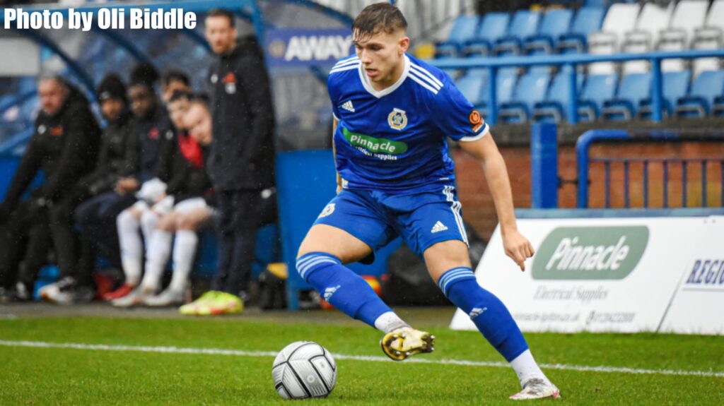 Jamie Cooke - Curzon Ashton - Photo by Oli Biddle