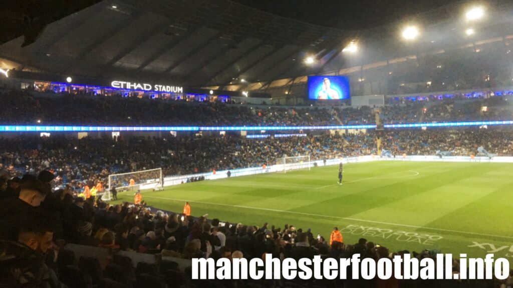 Manchester City vs Brentford - Etihad Lightshow - Wednesday February 9 2022