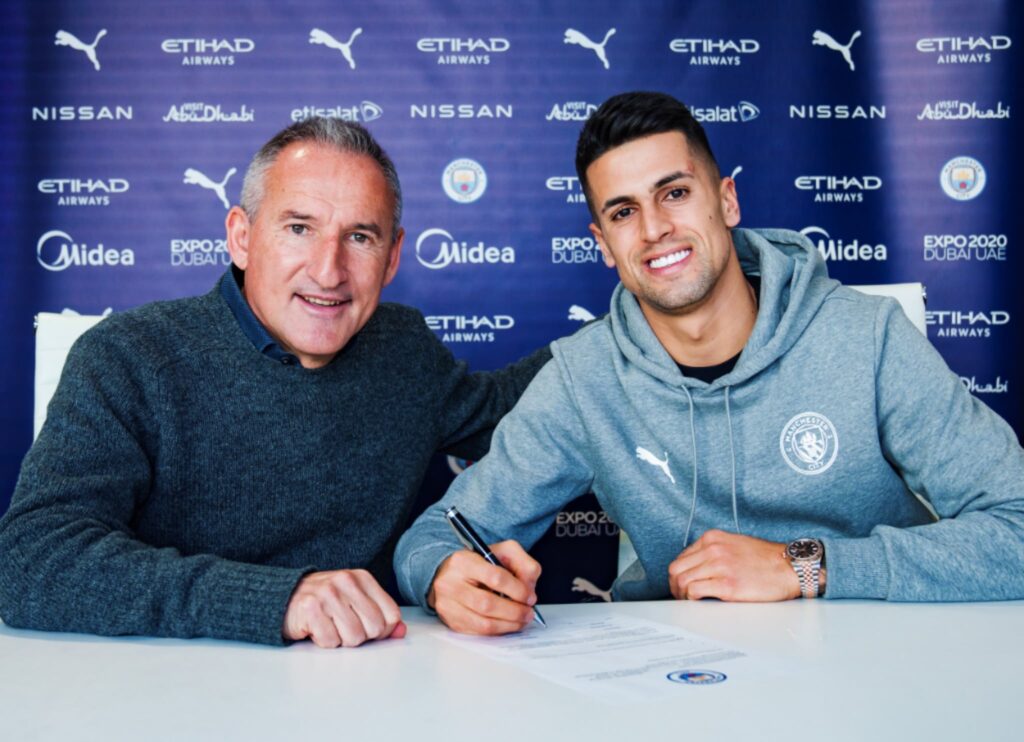 Txiki Begiristain and Joao Cancelo - contract extension until 2027