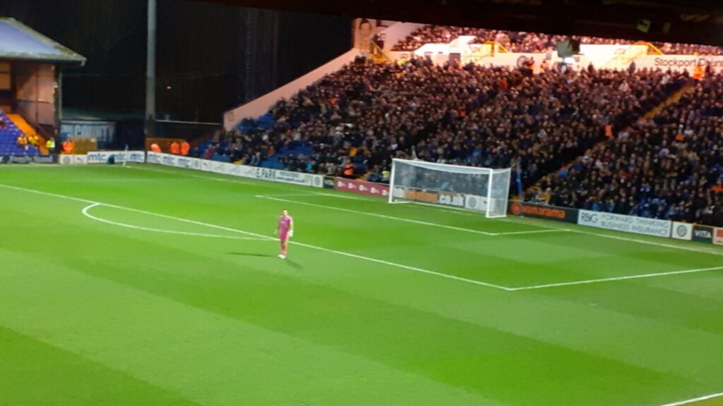 A Packed Edgeley Park - Stockport County