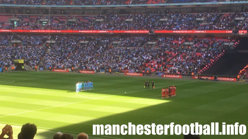 Manchester City vs Liverpool - Wembley FA Cup Semi Final - Saturday April 16 2022
