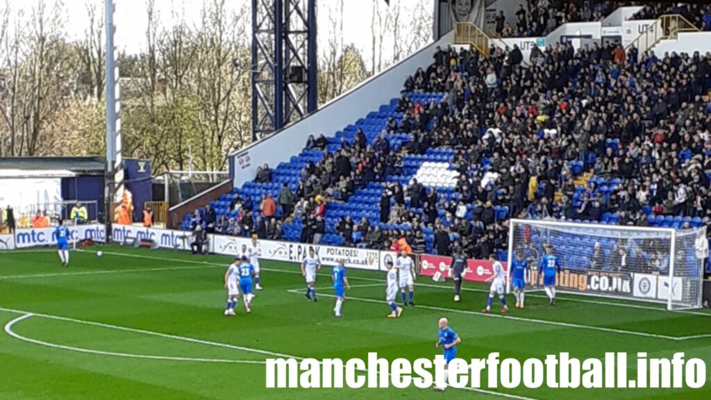 Stockport County v Southend - Edgeley Park - Saturday April 9 2022