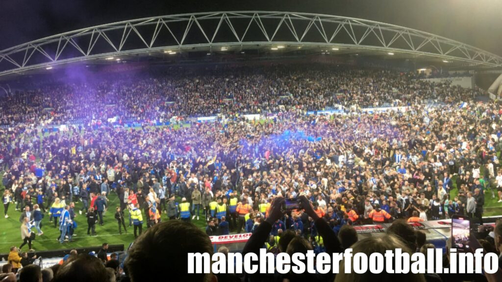 John Smiths Stadium after Huddersfield Town playoff win over Luton Town - Monday May 16 2022