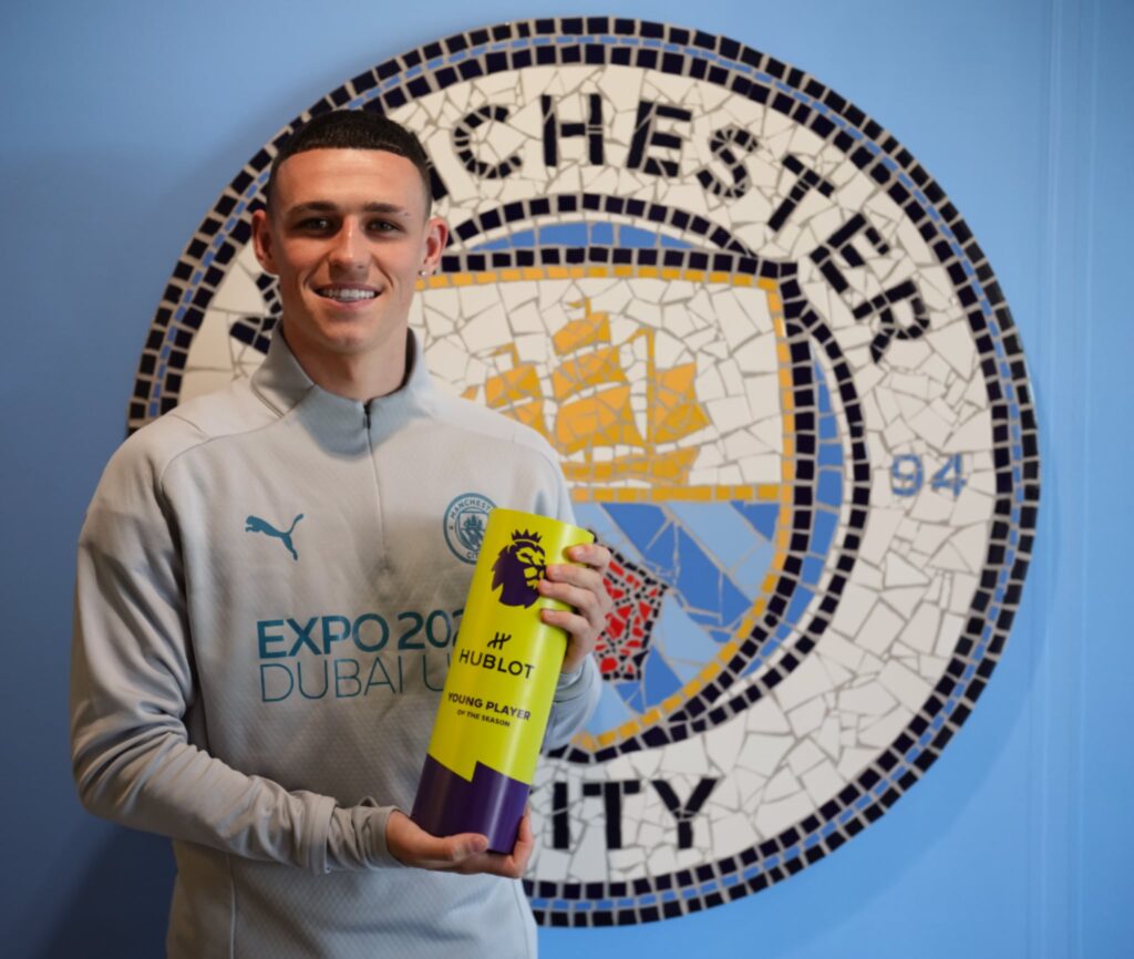 Phil Foden - Premier League Young Player of the season 2022