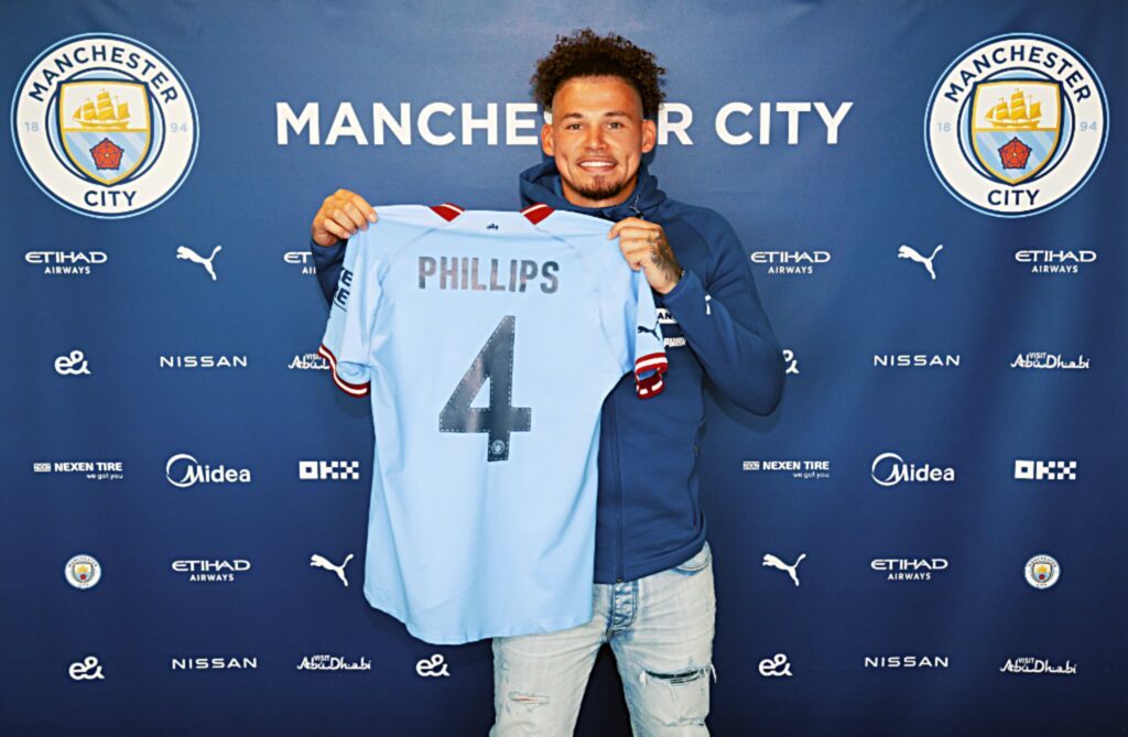 Kalvin Phillips reveals his Manchester City shirt number