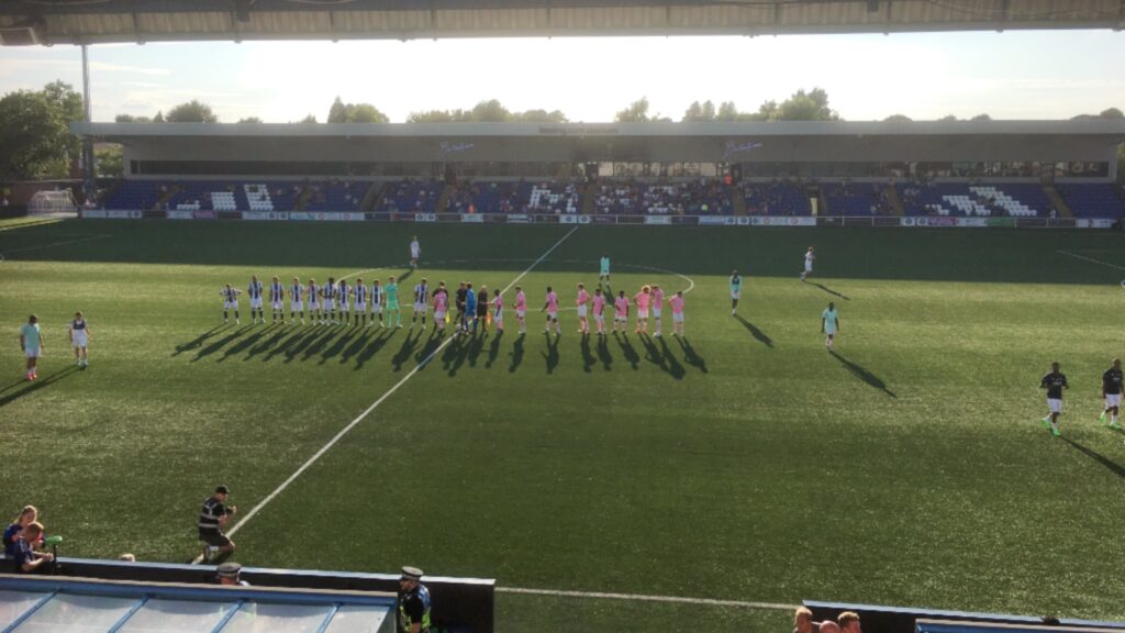 Macclesfield vs West Brom at Moss Rose