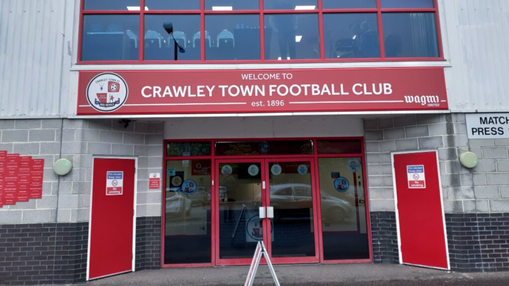 Crawley Town Football Club - Front Entrance