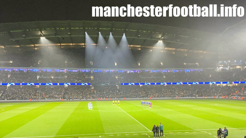 Minutes silence before Manchester City vs FC Copenhagen - Kanjuruhan Stadium Disaster