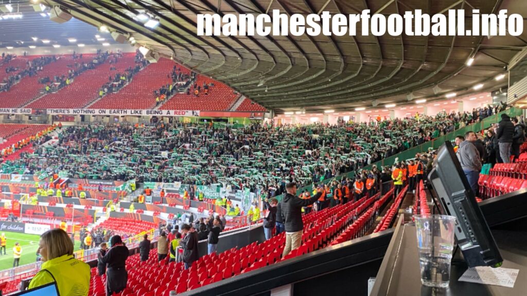 Omonia Nicosia Fans - Old Trafford - Thursday October 13 2022