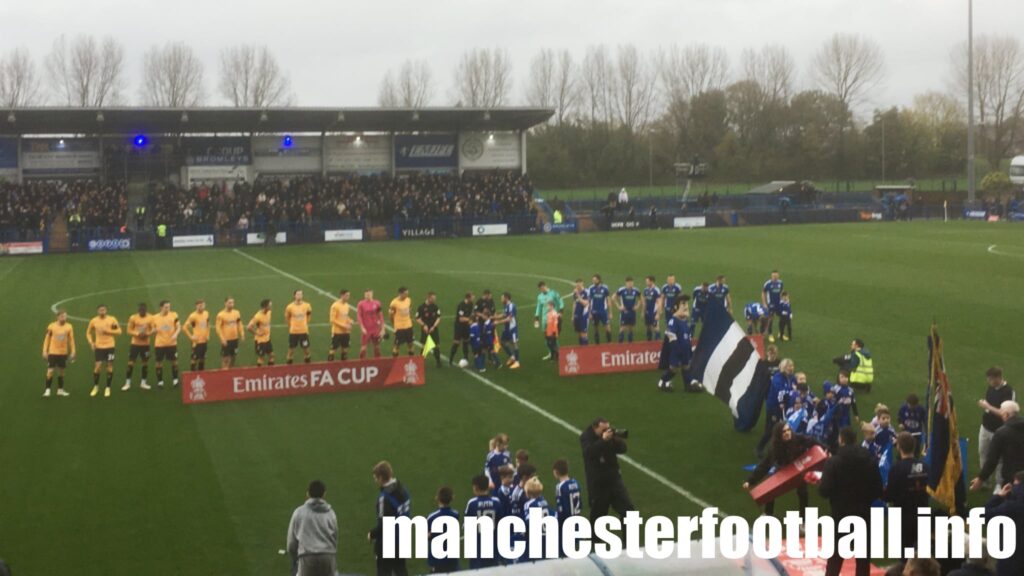 Curzon Ashton vs Cambridge United - Lineups - FA Cup Sunday November 6 2022