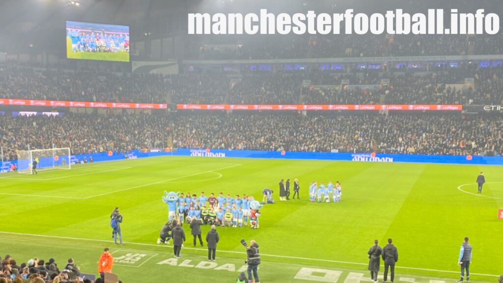 Manchester City vs Arsenal - team photo - Friday January 27 2023